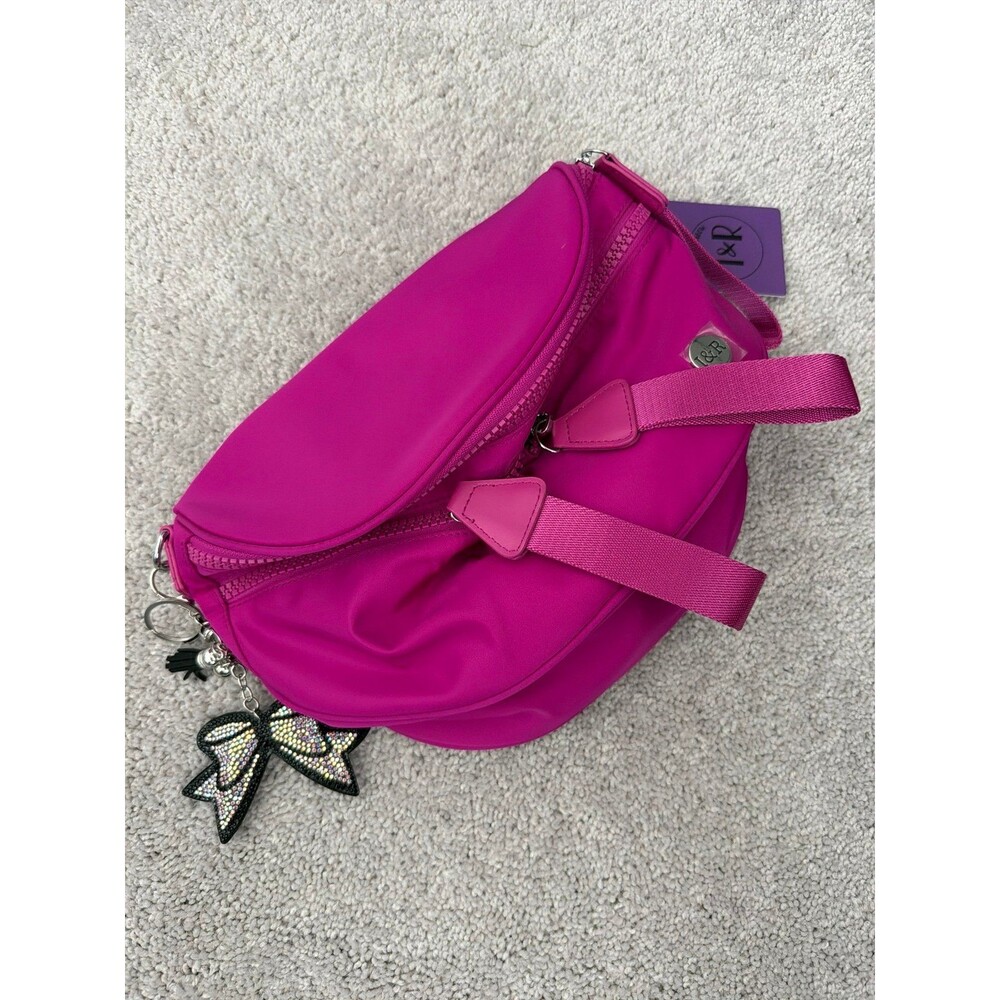 NEW Iris & Rainbow Oversized Fanny Pack Shoulder Belt Bag Purse Best Version